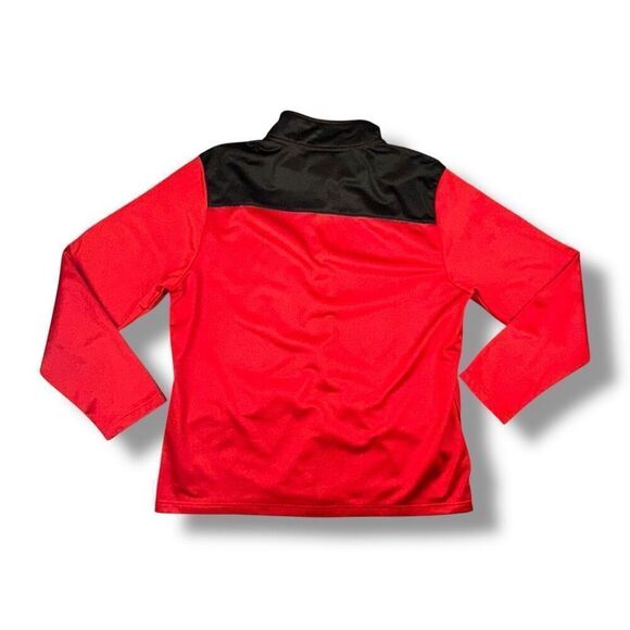 AND1 Red and Black Zip Up Jacket Sz XL - Picture 6 of 11